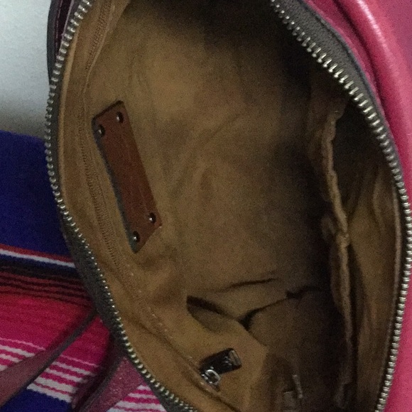 Patricia Nash cross body purse vibrant pink cowgirl boho festival Easter brunch - Picture 8 of 9